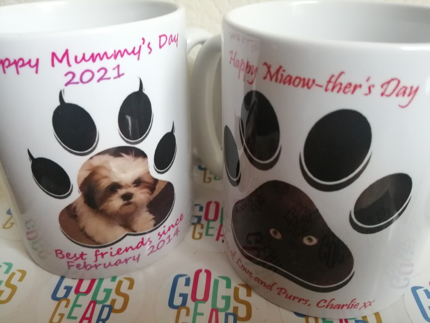 Paw Pad Pals mugs