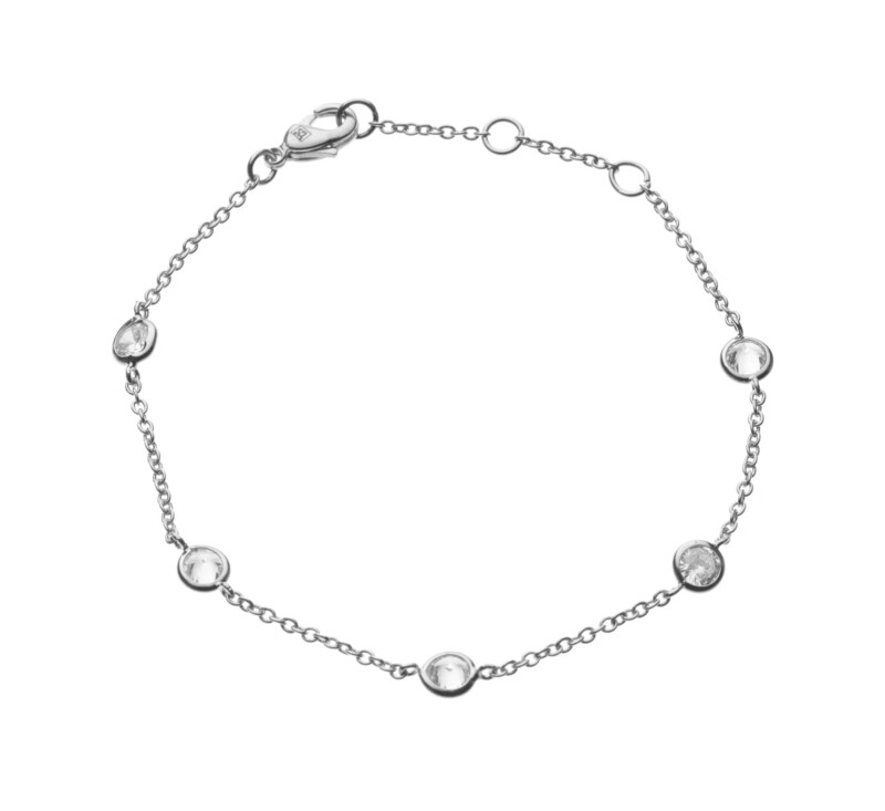 Armkette 5 Zirkonias silber Armkette 5 Zirkonias silber