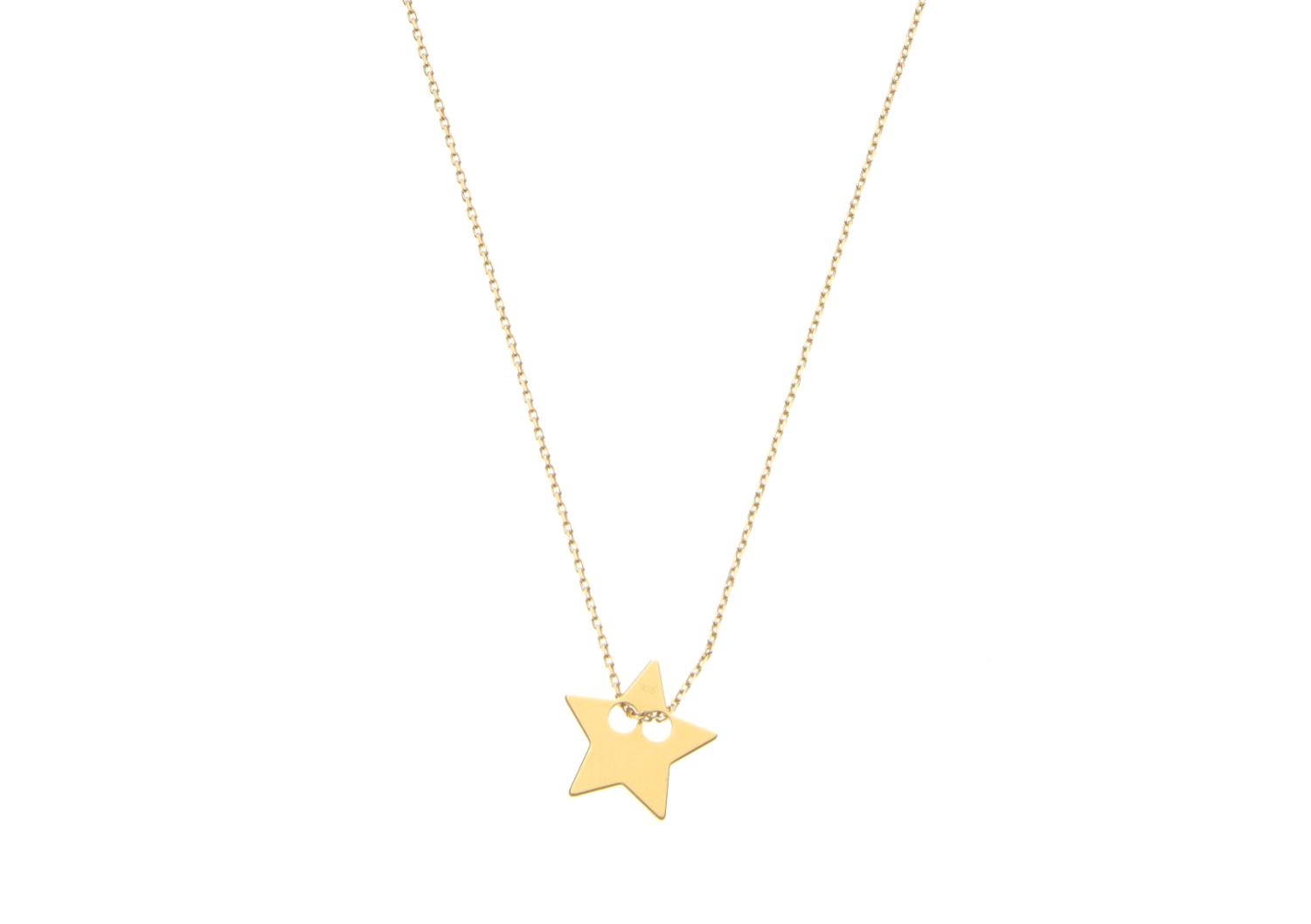 Goldkette Stern