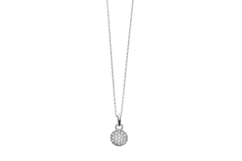 Silberkette Zirkoniaplättchen Silberkette Zirkoniaplättchen