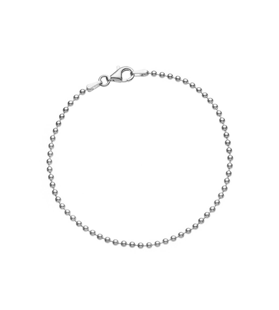 Kugelarmkette silber