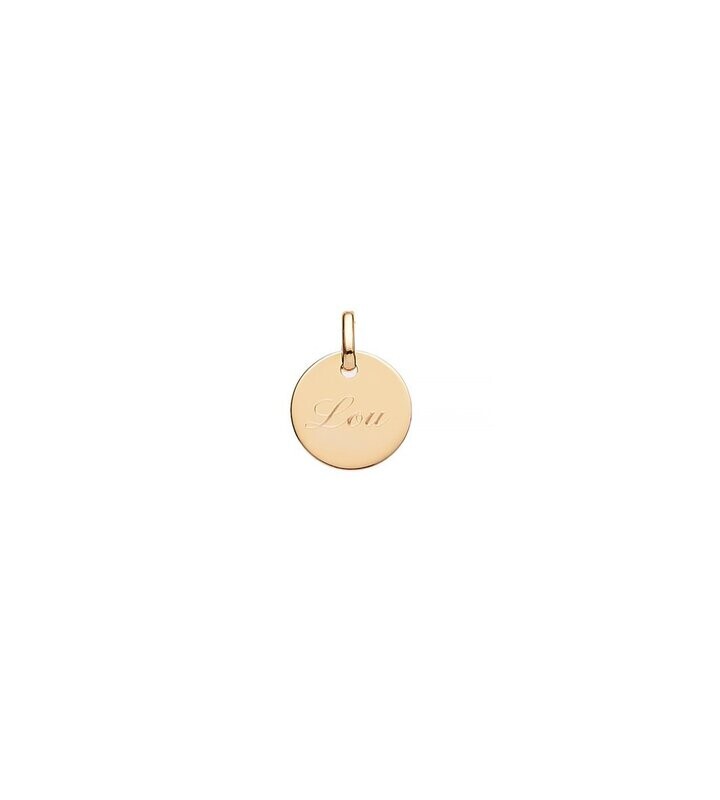 Anhänger Goldplättchen, klein
