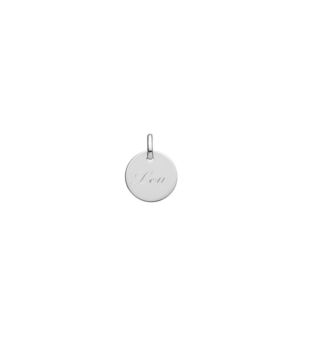 Anhänger Silberplättchen, mini