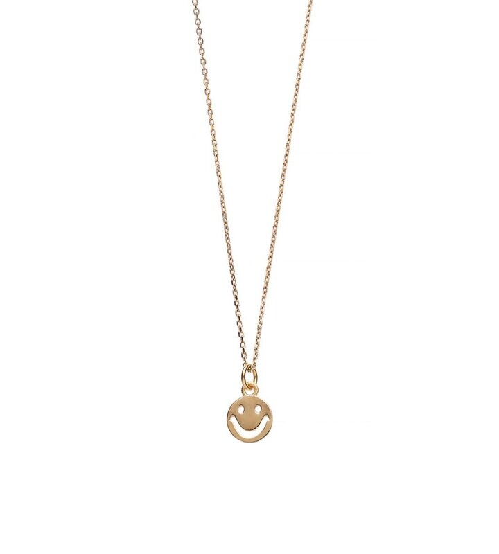 Goldkette Smiley