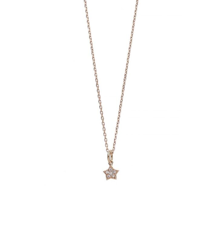 Goldkette mit Minizirkoniastern Goldkette mit Minizirkoniastern