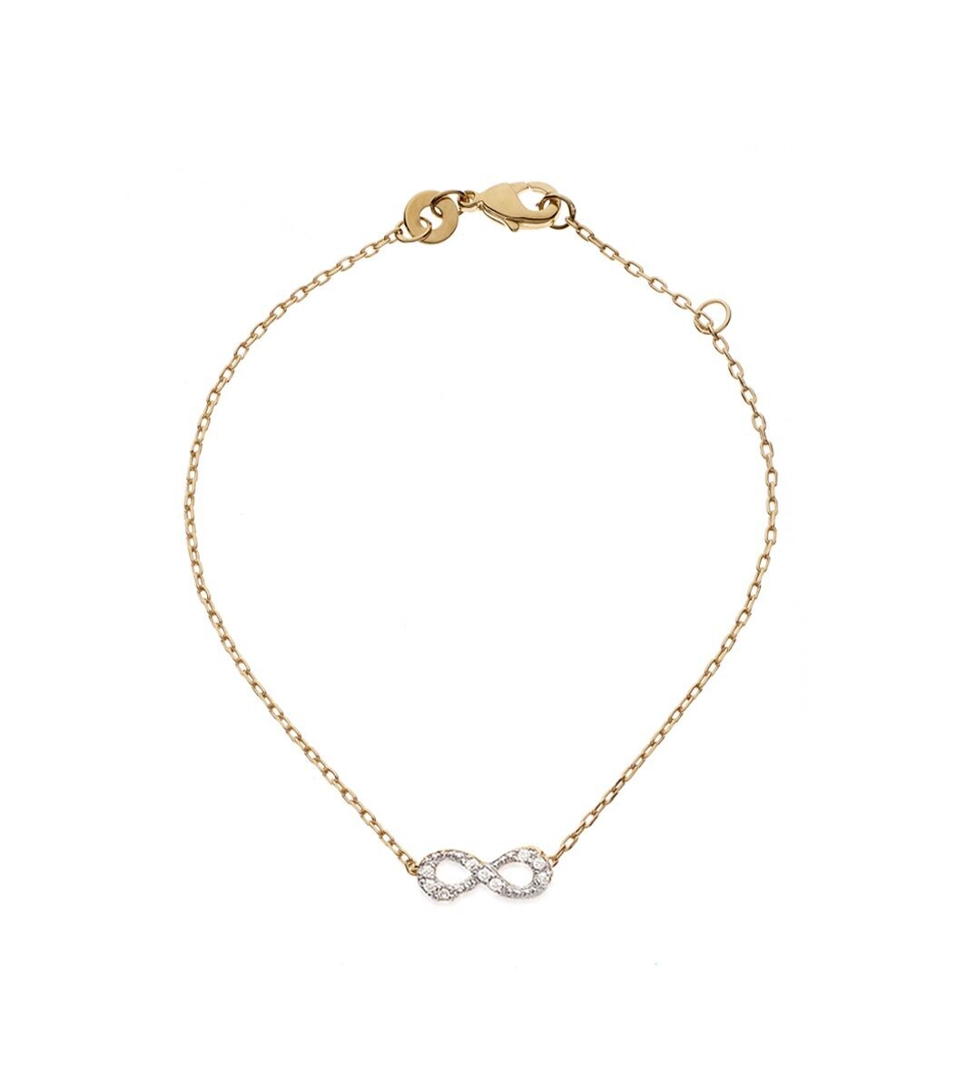Armkette Unendlicher Knoten mit Zirkonias