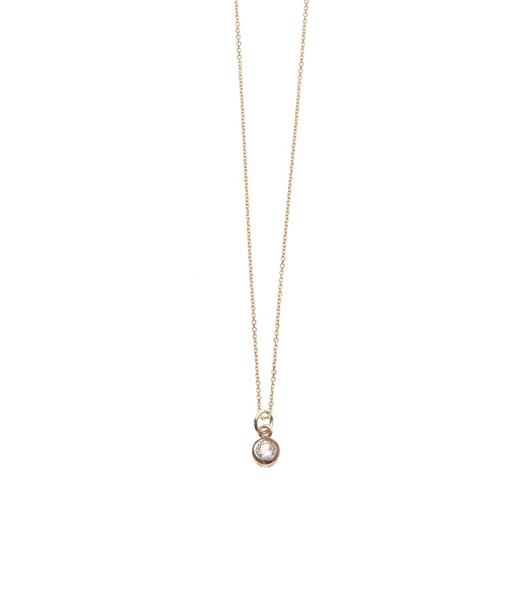 Goldkette Zirkonia