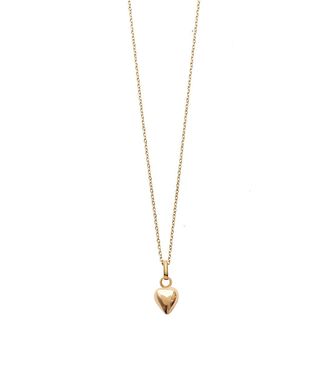 Goldkette Puffherz
