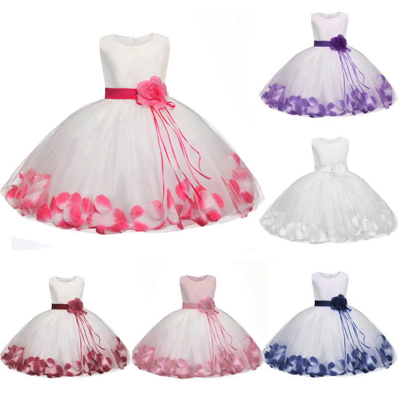 Girls dresses Barbie princess dress skirt flower dress