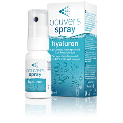 ocuvers spray Hyaluron - Benetzungsspray