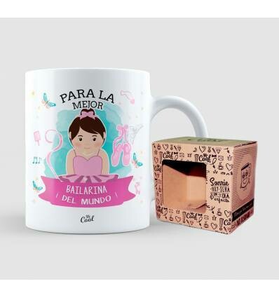 TAZA "PARA LA MEJOR BAILARINA ¡DEL MUNDO!"