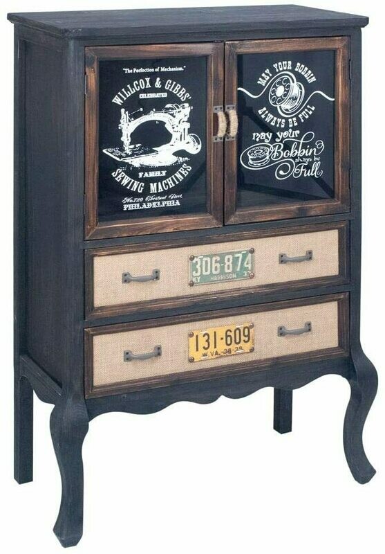 MUEBLE VITRINA RETRO DECORATIVO