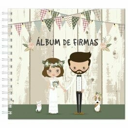 ALBUM DE FIRMAS PARA NOVIOS