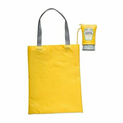 BOLSA PLEGABLE, MUSTARD, POLIESTER