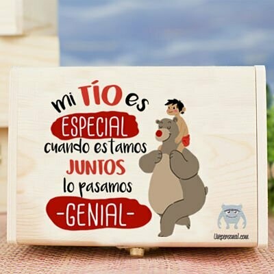 CAJA MADERA TIO ESPECIAL