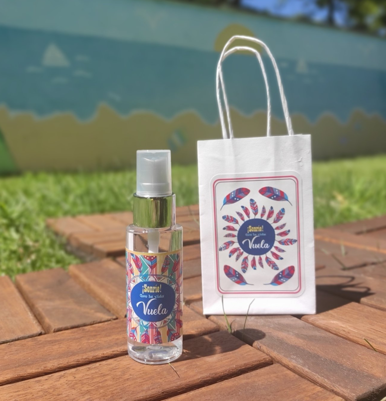 GEL HIDRO ALCOHOLICO MENSAJE