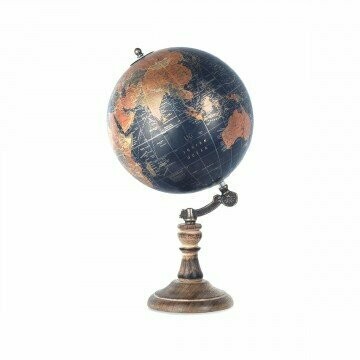 GLOBO DEL MUNDO CLASICA NEGRO