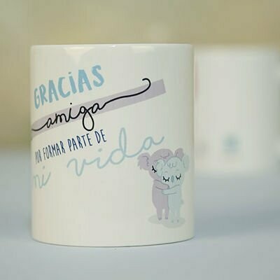 TAZA AMIGAS