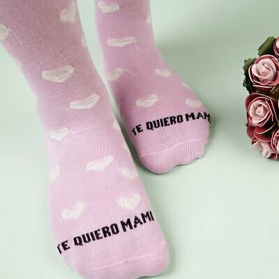 CALCETINES TE QUIERO MAMA