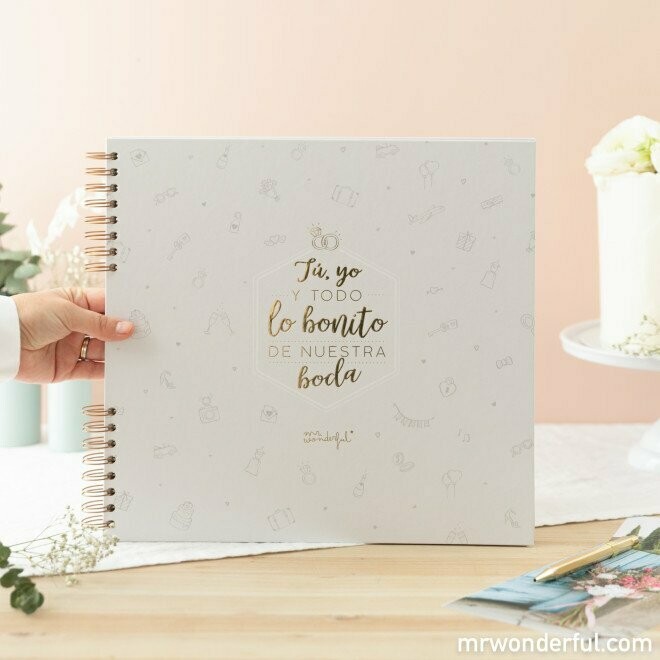 ALBUM DE FOTOS - TÚ, YO Y TODO LO BONITO DE NUESTRA BODA