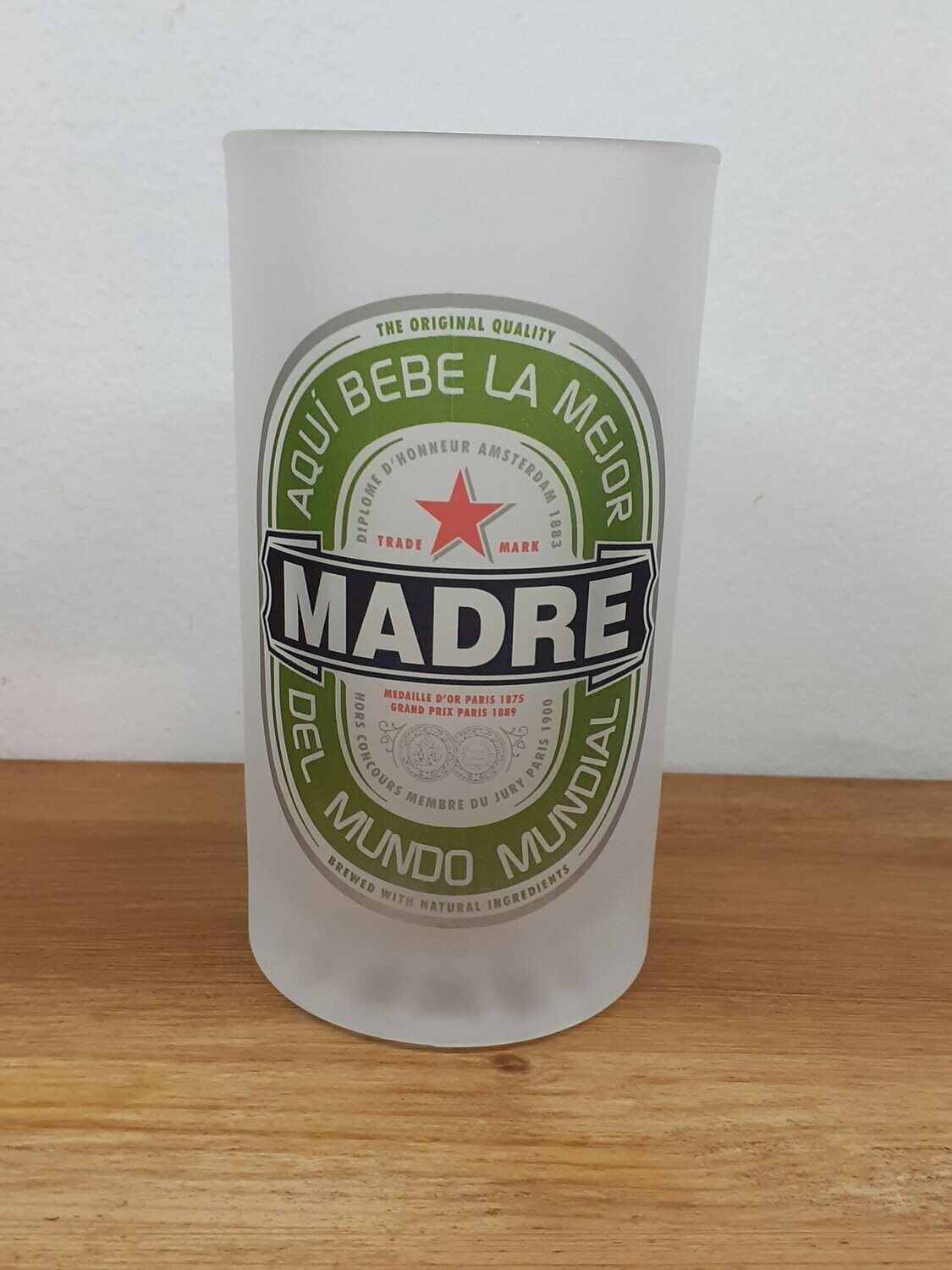 JARRA CERVEZA MOTIVO, FAMILIAR: MADRE