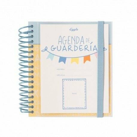 AGENDA DE GUARDERÍA EGGIE DIA PAGINA