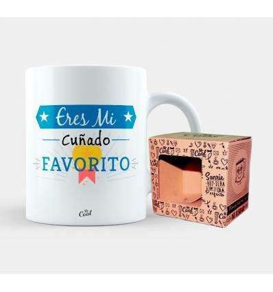 TAZA ERES MI CUÑADO FAVORITO