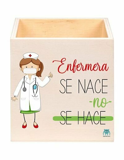 BOTE DE BOLIS ENFERMERA