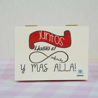 CAJA MADERA INFINITO