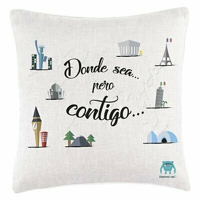 COJIN DONDE SEA PERO CONTIGO.