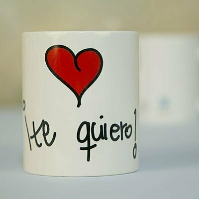 TAZA TE QUIERO