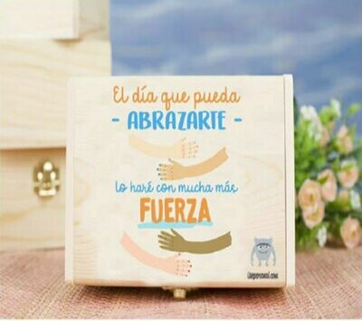 CAJA MADERA ABRAZARTE FUERTE