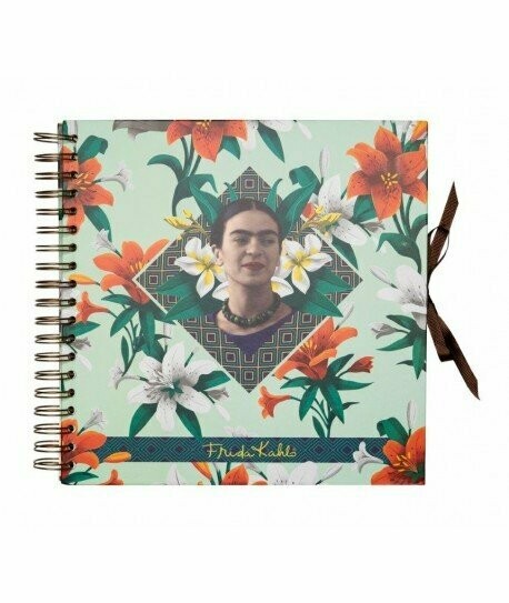 SCRAPBOOK ALBUM FOTO 26X26CM 40 PAGINAS FRIDA KAHLO