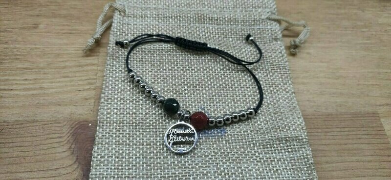 PULSERA ACERO "ABUELA TE QUIERO"