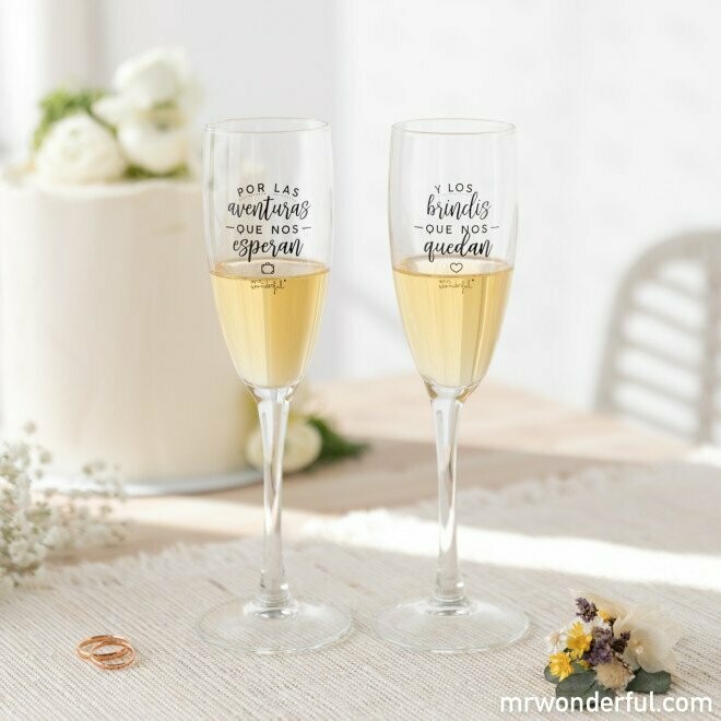 DOS COPAS PARA PAREJAS QUE SE QUIEREN CON LOCURA