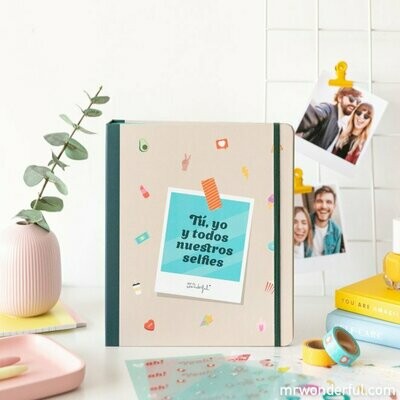 KIT PARA HACER UN ALBUM DE FOTOS DE SELFIES - TÚ, YO Y TODOS NUESTROS SELFIES