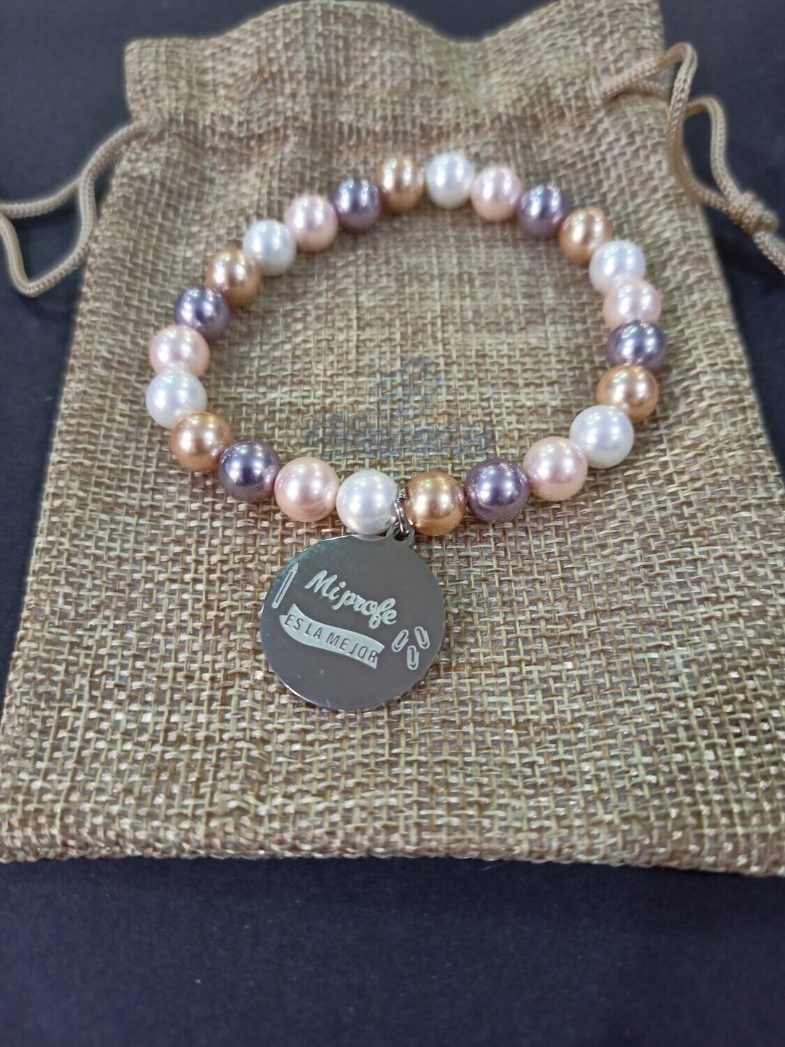 PULSERA "MI PROFE ES LA MEJOR"