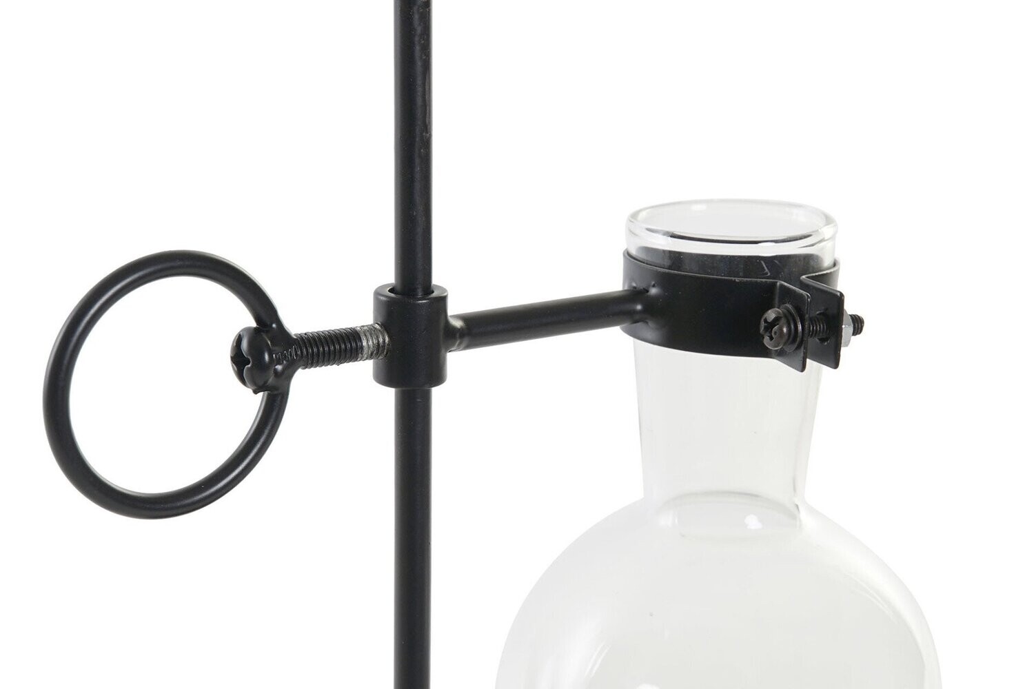 JARRON HIERRO CRISTAL NEGRO