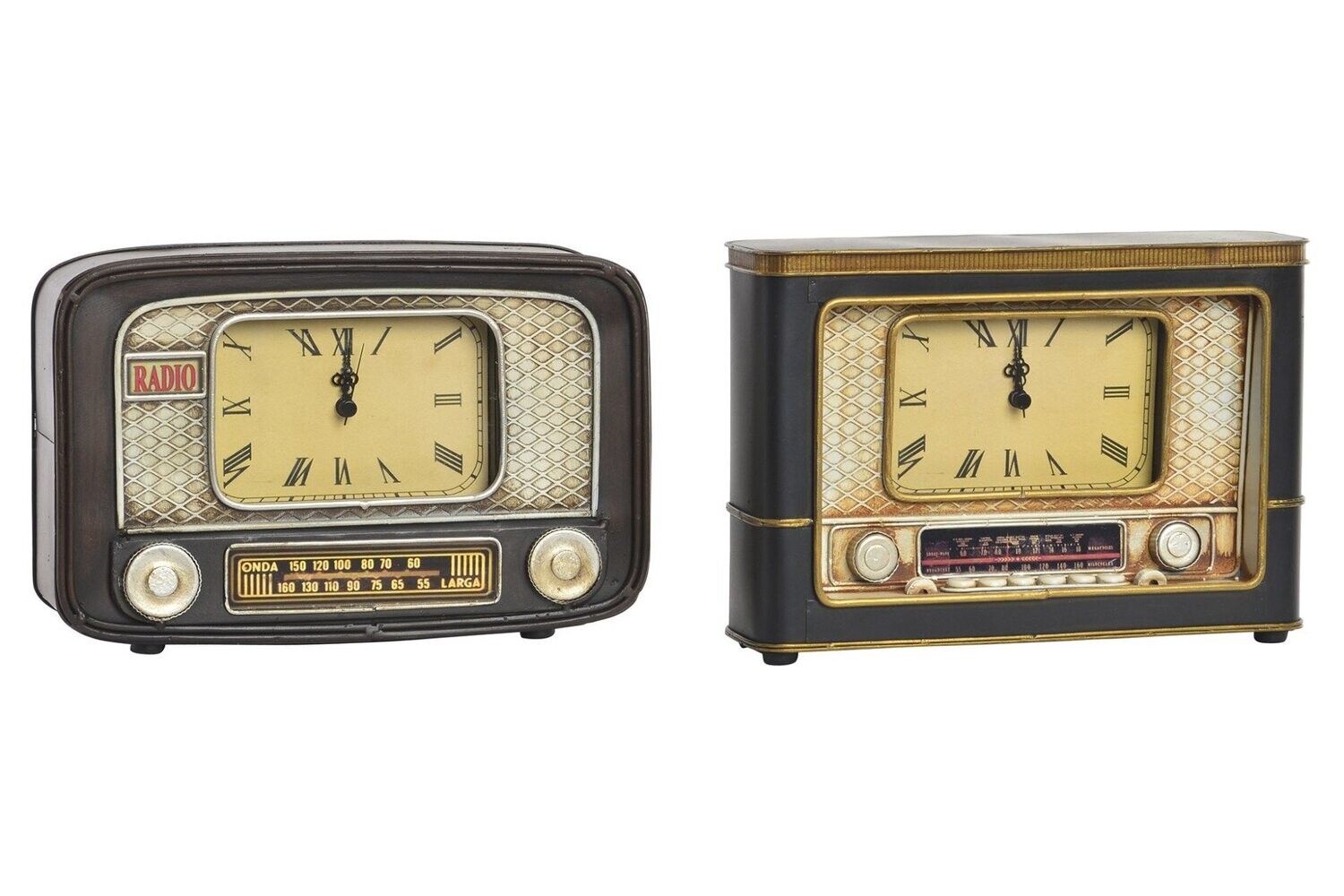 RELOJ METAL RADIO