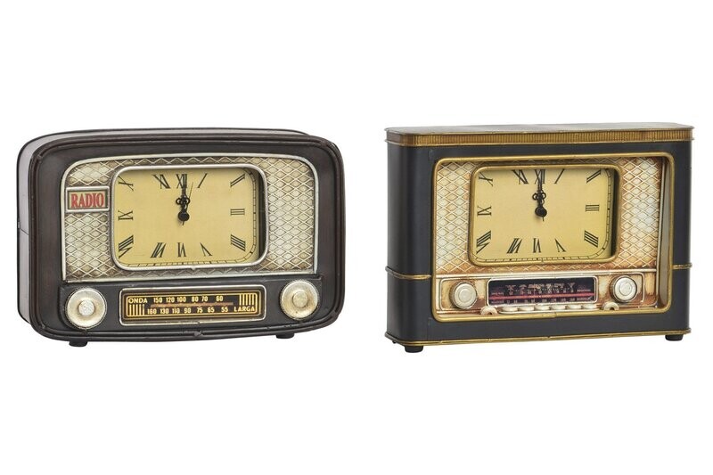 RELOJ METAL RADIO