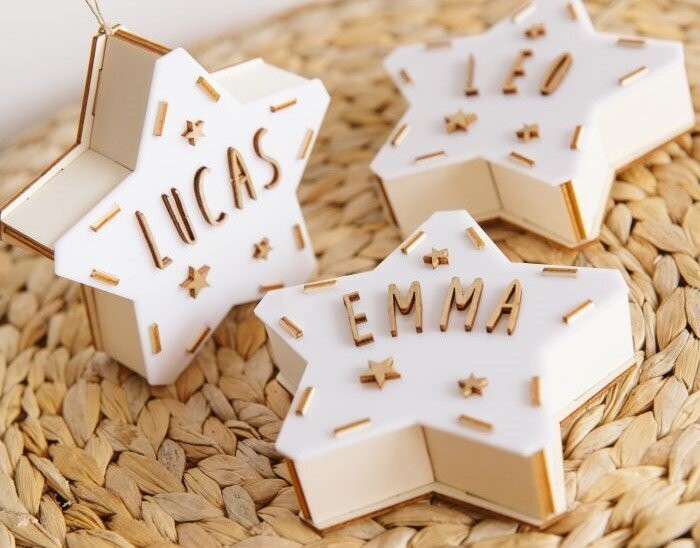 MINI ESTRELLAS PERSONALIZADAS