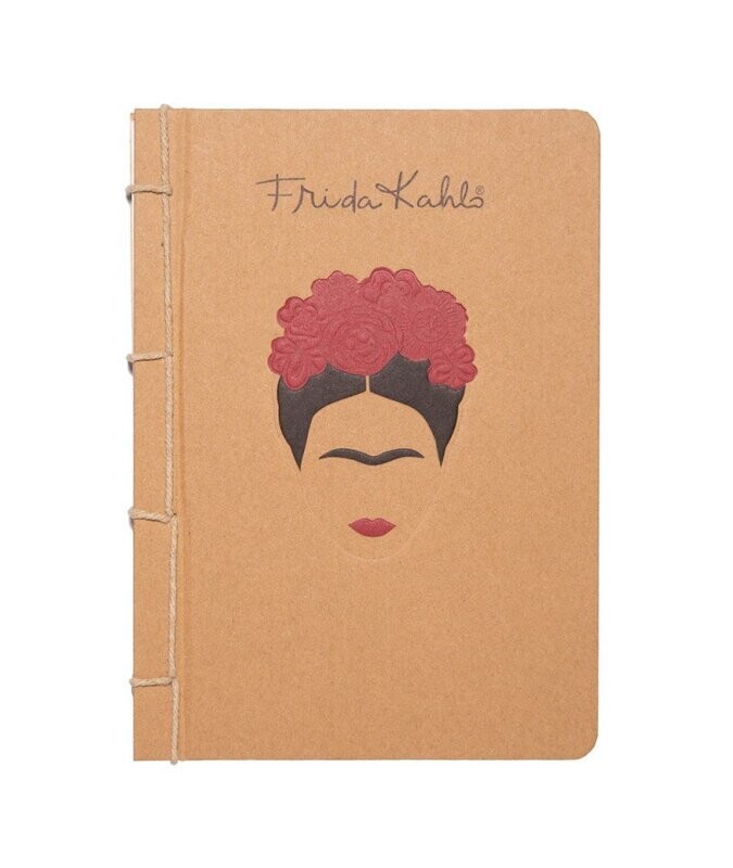 CUADERNO TAPA FORRADA A5 BULLET FRIDA KAHLO ECOFRIENDLY