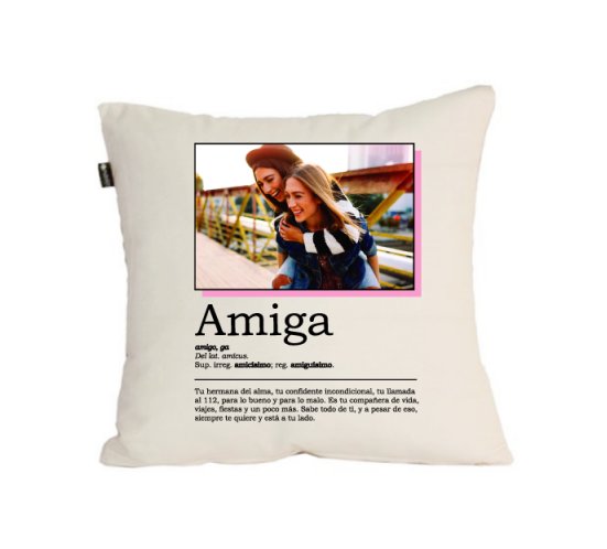 COJIN PERSONALIZABLE AMIGA