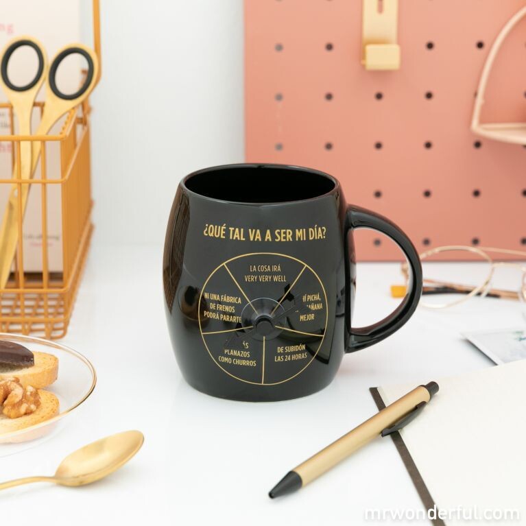 TAZA CON RULETA GIRATORIA