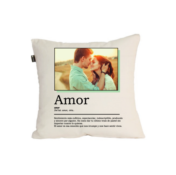 COJIN PERSONALIZABLE AMOR
