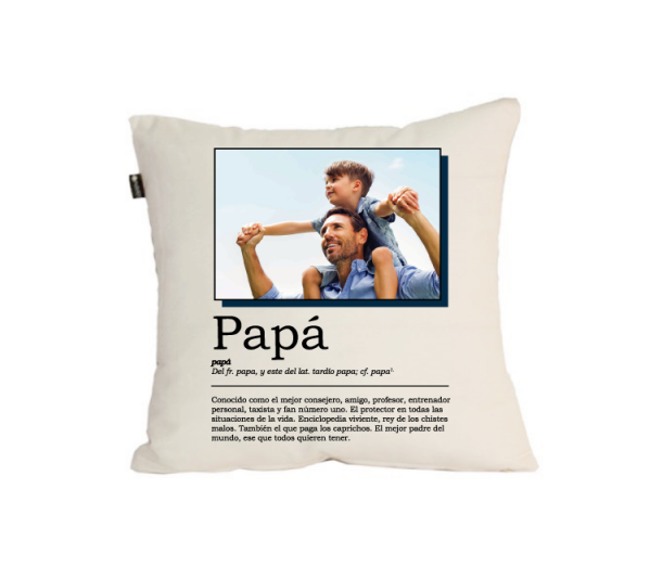 COJIN PERSONALIZABLE PAPA