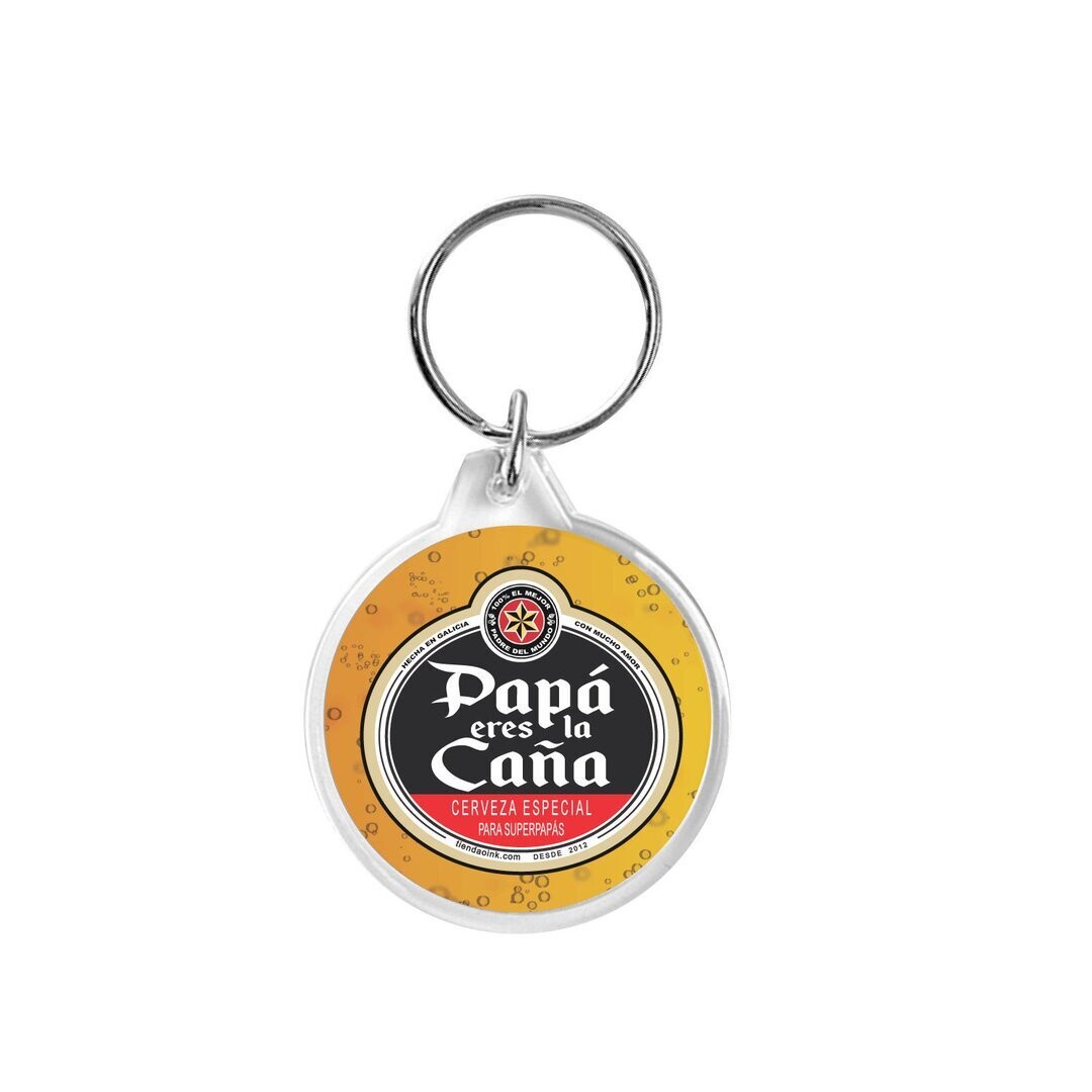 LLAVERO PAPA ERES LA CAÑA