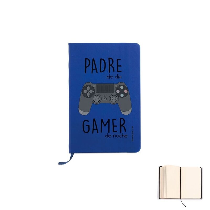 LIBRETA A6 PADRE GAMER