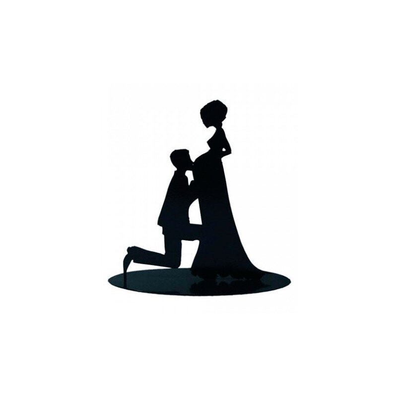 FIGURA METAL EMBARAZADA