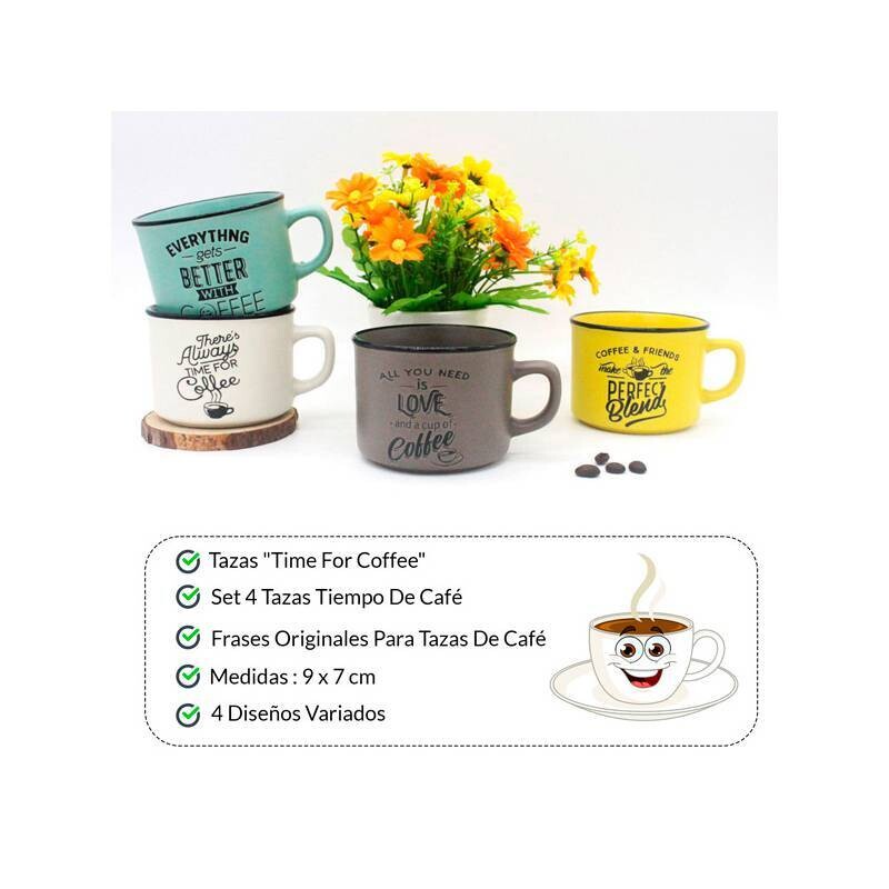TAZA TIME FOR COFFE